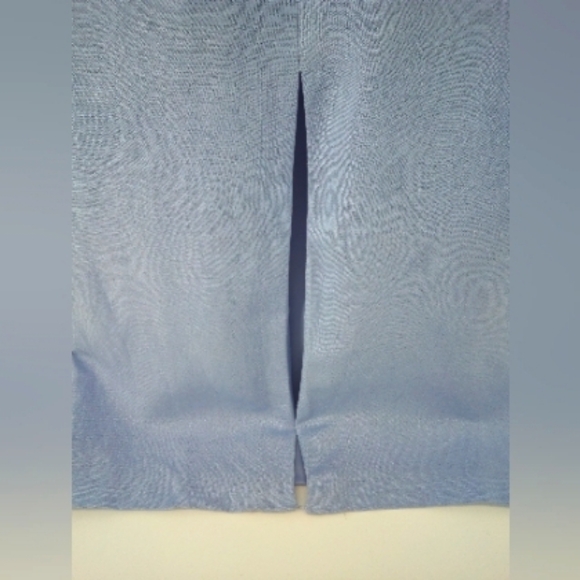 Vintage NWT Jessica Howard Linen Blend MOTB 2 Piece Blue Dress Jacket Beaded 6 - Picture 10 of 11